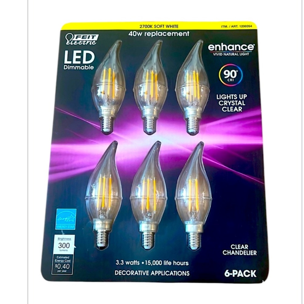 FEIT ELECTRIC led dimmable bulbs